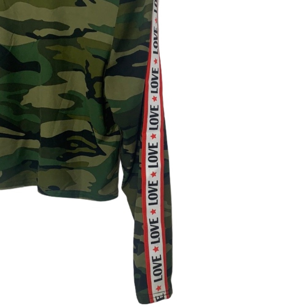 Indero Camo Love Crop Top Sz XL - Picture 4 of 4